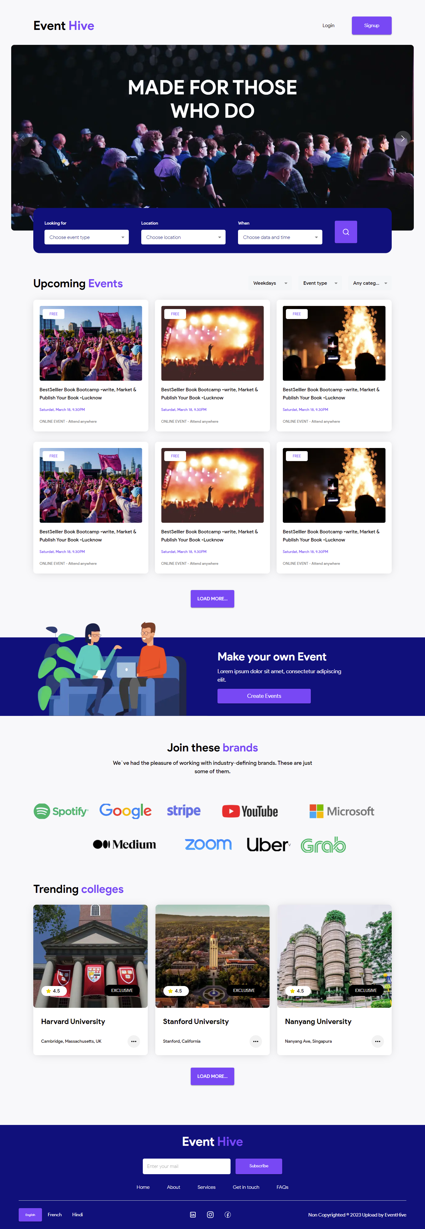 Event Hive Next.js With API Integration